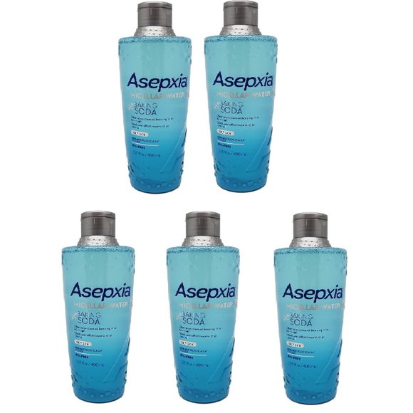 5 -  Asepxia Baking Soda Micellar Water Skin Cleanser and Makeup Remover 13.5 oz - Picture 1 of 2